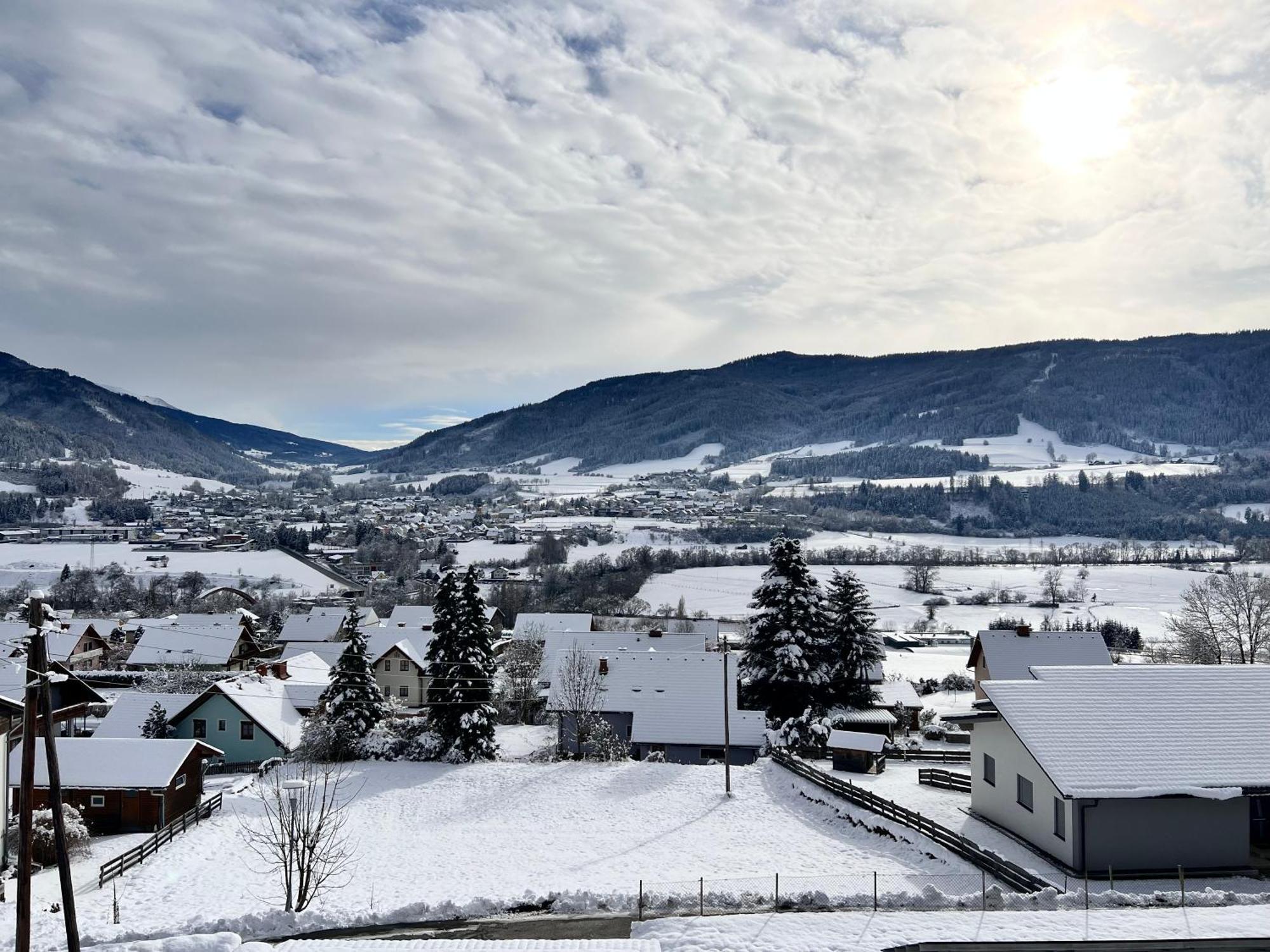 Panoramablick Scheifling Leilighet Lind bei Scheifling Eksteriør bilde