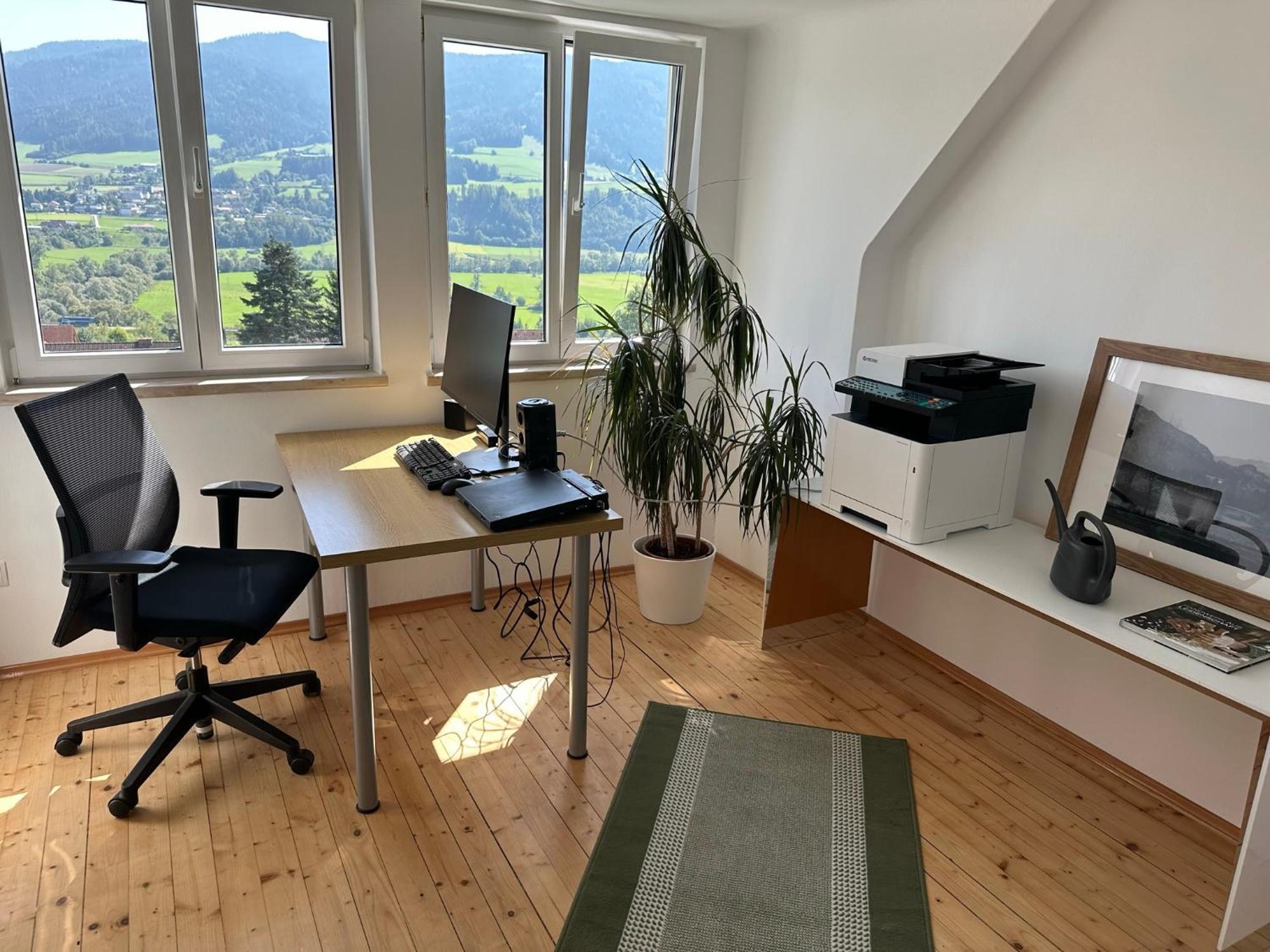 Panoramablick Scheifling Leilighet Lind bei Scheifling Eksteriør bilde