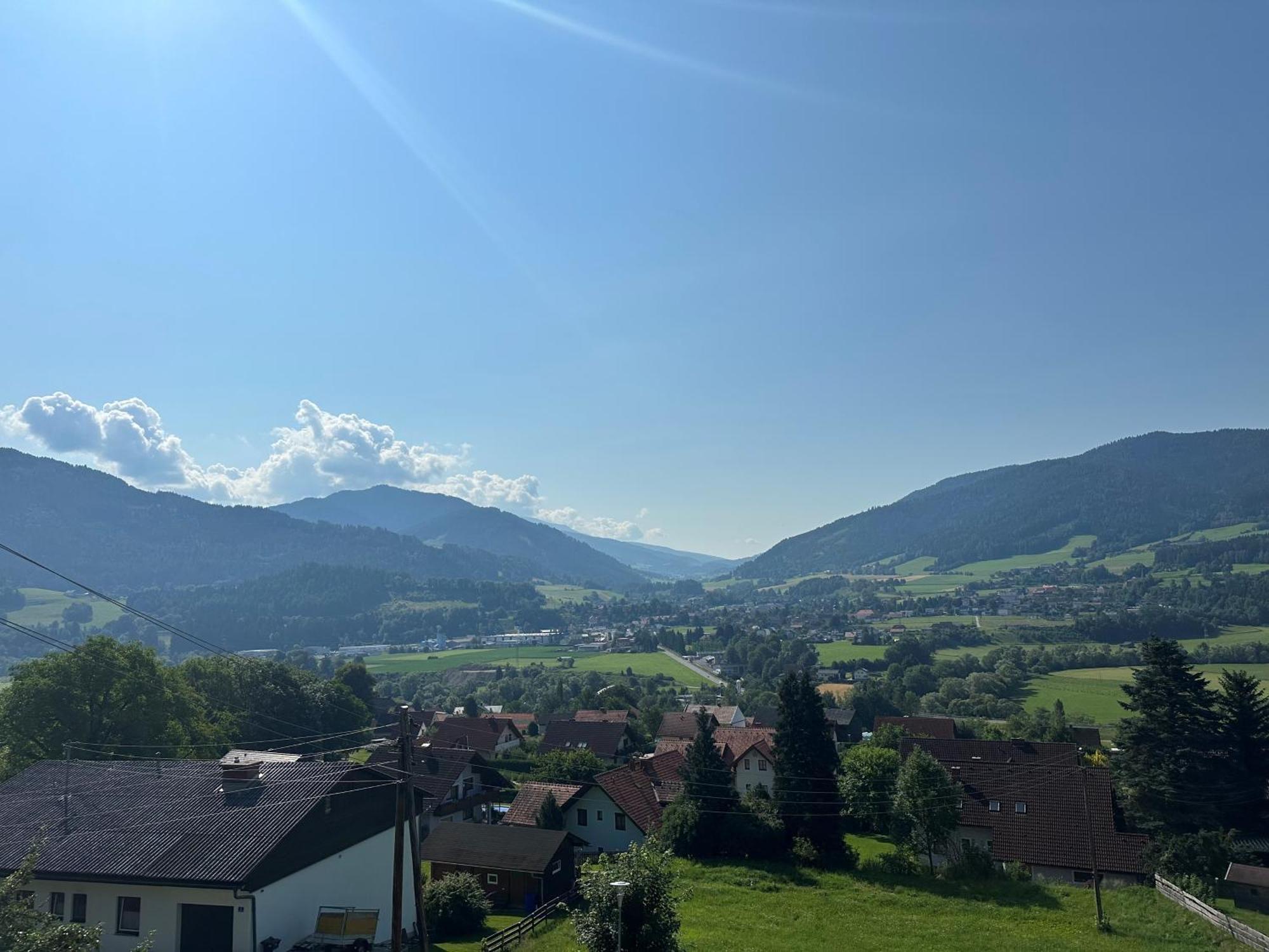 Panoramablick Scheifling Leilighet Lind bei Scheifling Eksteriør bilde
