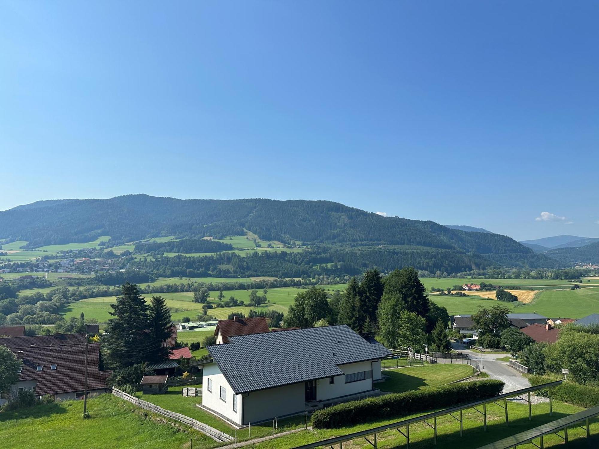 Panoramablick Scheifling Leilighet Lind bei Scheifling Eksteriør bilde