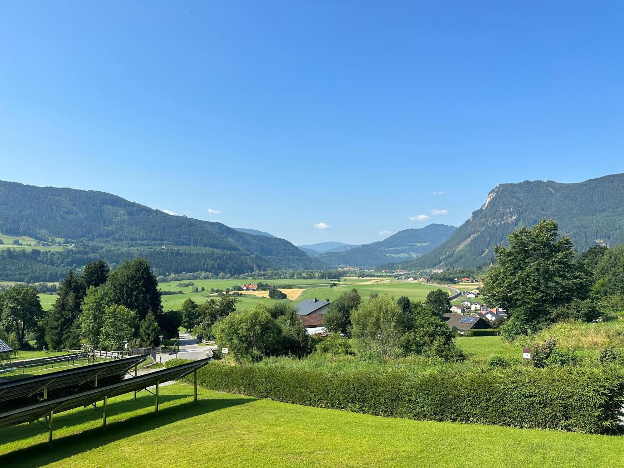 Panoramablick Scheifling Leilighet Lind bei Scheifling Eksteriør bilde